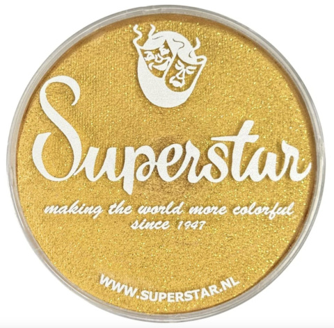 Farba do malowania twarzy i ciała Superstar 16g Gold shimmer