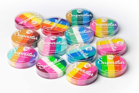 Farba do malowania twarzy i ciała Superstar Split Cake Unicorn 45g