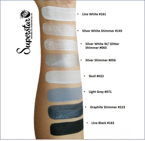 Farba do malowania twarzy i ciała Superstar White 16g