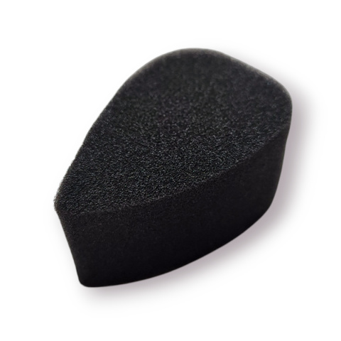 GĄBKI PŁATKOWE CZARNE DO MALOWANIA TWARZY i CIAŁA 10 szt