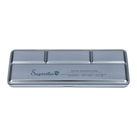 Paleta farb do malowania twarzy i ciała Superstar Syl Verberk 12 x 5g