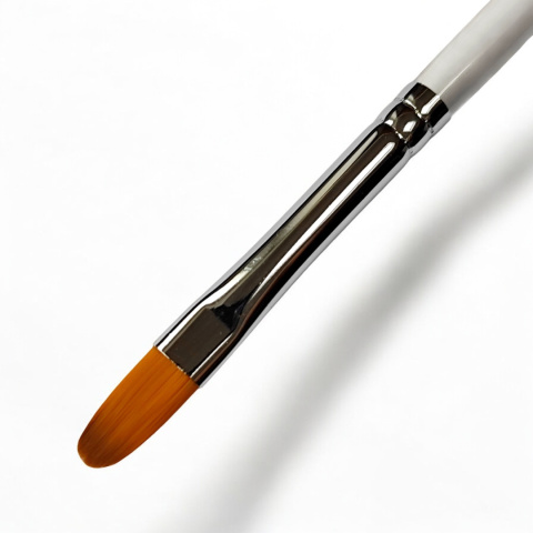 Pędzel płaski syntetyczny GrimMaster Filbert #4