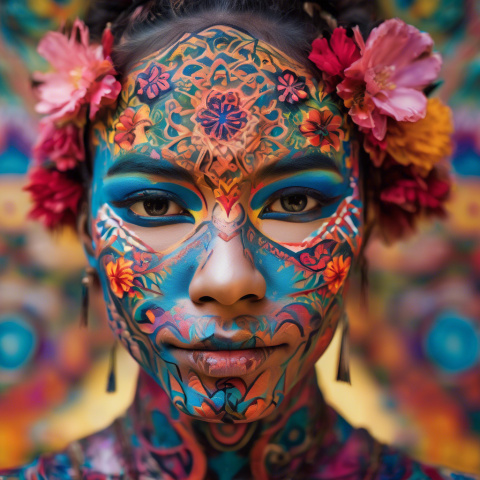 Zestaw farb do malowania twarzy i ciała GrimMaster #7