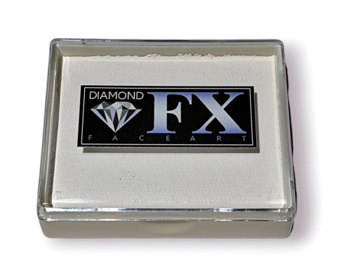 Biała farba do malowania twarzy i ciała Diamond FX 50g White
