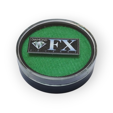 Farba do malowania twarzy i ciała Diamond FX 10 g Green