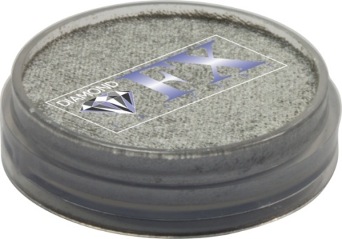Farba do malowania twarzy i ciała Diamond FX 10 g Metallic Silver