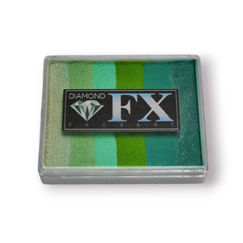 Farba do malowania twarzy i ciała Diamond FX Split Cake 50g Dragon Fly