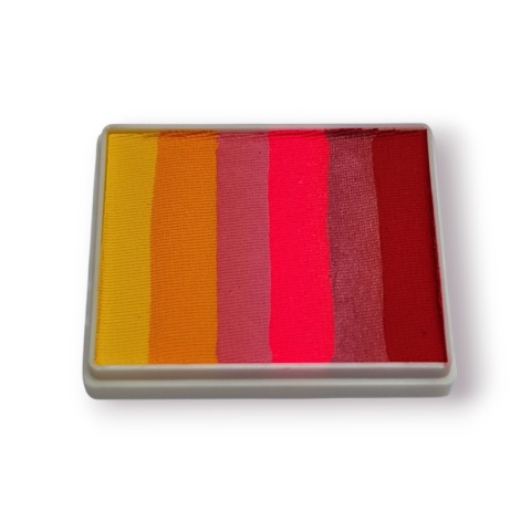 Farba do malowania twarzy i ciała Diamond FX Split Cake 50g Wild Berry