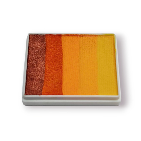 Farba do malowania twarzy i ciała Diamond FX Split Cake 50g Wild Chetta