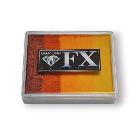 Farba do malowania twarzy i ciała Diamond FX Split Cake 50g Wild Chetta