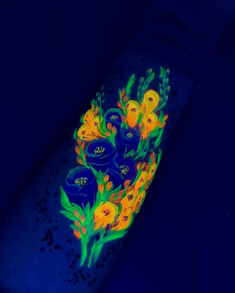 Farba do malowania twarzy i ciała GrimMaster 30 g Split Cake ST703