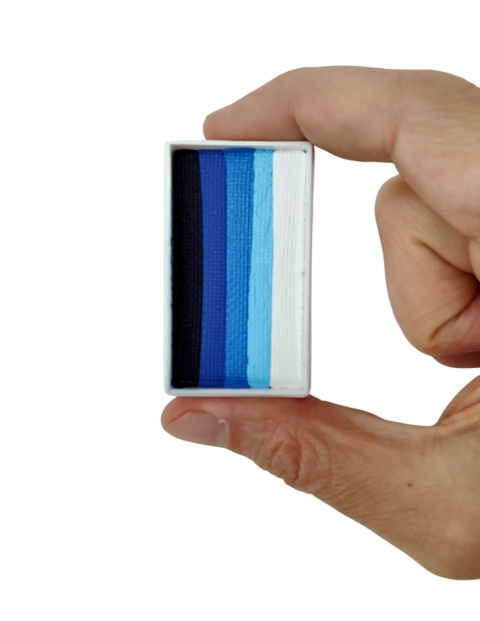 Farba do malowania twarzy i ciała GrimMaster 30 g Split Cake ST705