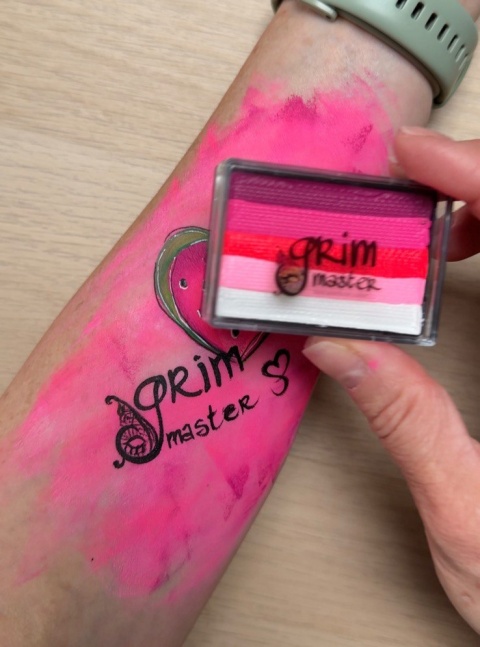 Farba do malowania twarzy i ciała GrimMaster 30 g Split Cake ST709