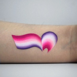 Farba do malowania twarzy i ciała GrimMaster 30 g Split Cake ST710