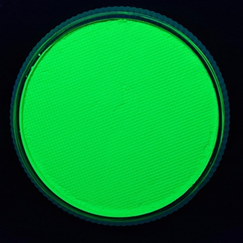 Farba do malowania twarzy i ciała GrimMaster UV Green 32g