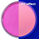 Farba do malowania twarzy i ciała GrimMaster UV NEON HOT PINK 32g