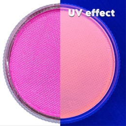 Farba do malowania twarzy i ciała GrimMaster UV NEON HOT PINK 32g