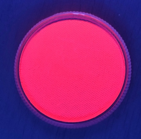 Farba do malowania twarzy i ciała GrimMaster UV NEON MAGENTA 32g