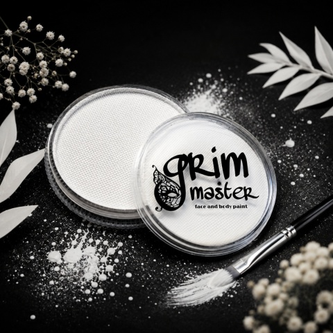 Farba do malowania twarzy i ciała GrimMaster White 32g