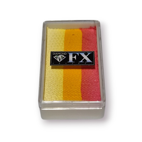 Farba do twarzy i ciała Diamond FX Split Cake 28 g Butter Cupcake