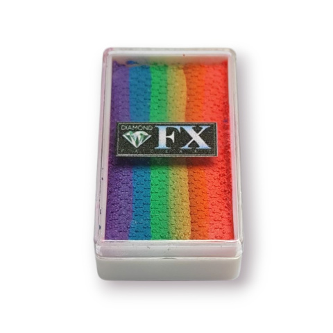 Farba do twarzy i ciała Diamond FX Split Cake 28 g Bright Nights