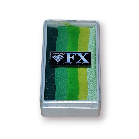 Farba do twarzy i ciała Diamond FX Split Cake 28 g Spring