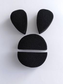 Gąbki do makijażu MakeUp Sponge zestaw 4 szt