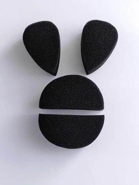 Gąbki do makijażu MakeUp Sponge zestaw 4 szt
