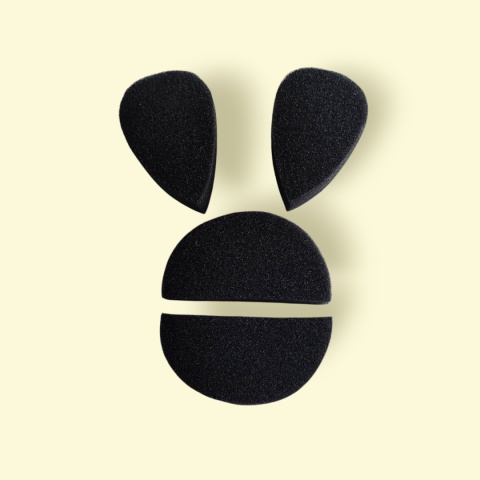 Gąbki do makijażu MakeUp Sponge zestaw 4 szt