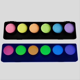 Paleta farb do malowania twarzy i ciała GrimMaster MARSHMALLOW DREAM 6 x 4g