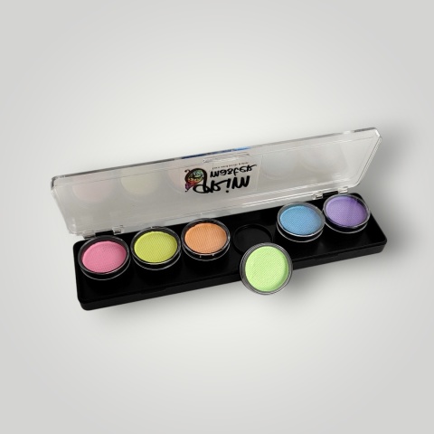 Paleta farb do malowania twarzy i ciała GrimMaster MARSHMALLOW DREAM 6 x 4g