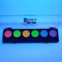 Paleta farb do malowania twarzy i ciała GrimMaster MARSHMALLOW DREAM 6 x 4g