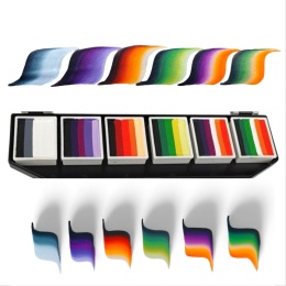 Paleta farb do malowania twarzy i ciała GrimMaster BANGKOK mix 6 x 10g