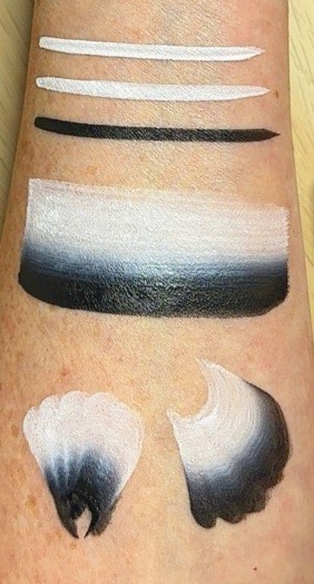 Paleta farb do malowania twarzy i ciała GrimMaster Cape Town 12-10G