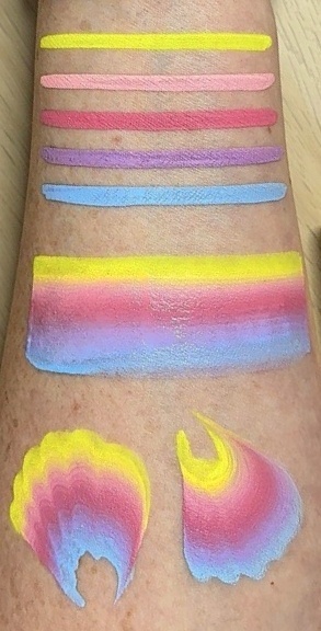 Paleta farb do malowania twarzy i ciała GrimMaster Cape Town 12-10G