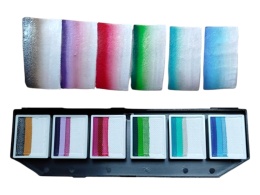 Paleta farb do malowania twarzy i ciała GrimMaster REYKJAVIK mix 6 x 10g