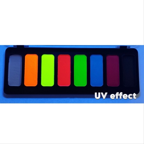 Paleta farb do malowania twarzy i ciała GrimMaster VIVID VIBES mix 8 x 13g