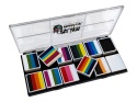 Paleta farb do malowania twarzy i ciała GrimMaster mix kolorów 12 x 10g