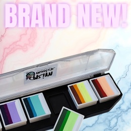 Paleta farb do malowania twarzy i ciała GrimMaster BURANO mix 6 x 10g