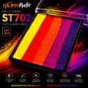 Farba do malowania twarzy i ciała GrimMaster 30 g Split Cake ST702