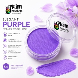 Farba do malowania twarzy i ciała GrimMaster ELEGANT PURPLE 32g