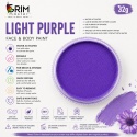 Farba do malowania twarzy i ciała GrimMaster LIGHT PURPLE 32g