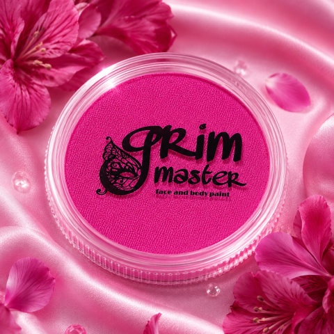 Farba do malowania twarzy i ciała GrimMaster UV NEON MAGENTA 32g