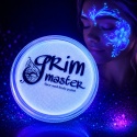 Farba do malowania twarzy i ciała GrimMaster UV NEON WHITE 32g