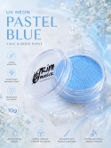 Farba do malowania twarzy i ciała GrimMaster UV Neon Pastel Blue 10 g