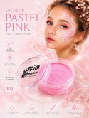Farba do malowania twarzy i ciała GrimMaster UV Neon Pastel Pink 10 g