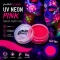 Farba do malowania twarzy i ciała GrimMaster UV Neon Pink 10 g