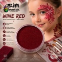 Farba do malowania twarzy i ciała GrimMaster WINE RED 32g