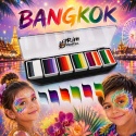 Paleta farb do malowania twarzy i ciała GrimMaster BANGKOK mix 6 x 10g