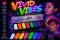 Paleta farb do malowania twarzy i ciała GrimMaster VIVID VIBES mix 8 x 13g
